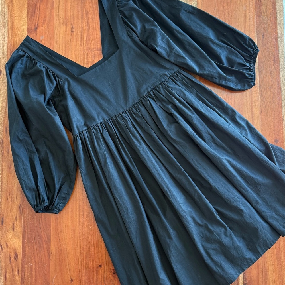 Just Female Black Long Sleeve Dress - Picture 6 of 11